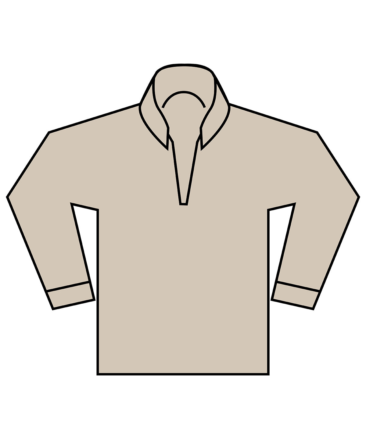 Premium piqué 1/4-zip top