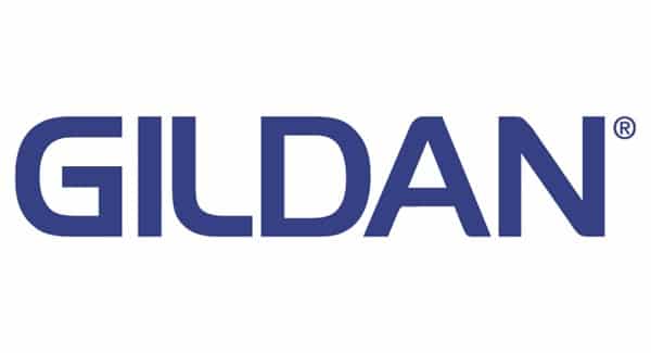 Personalised Gildan clothing logo – custom t-shirts, hoodies, and workwear branding.