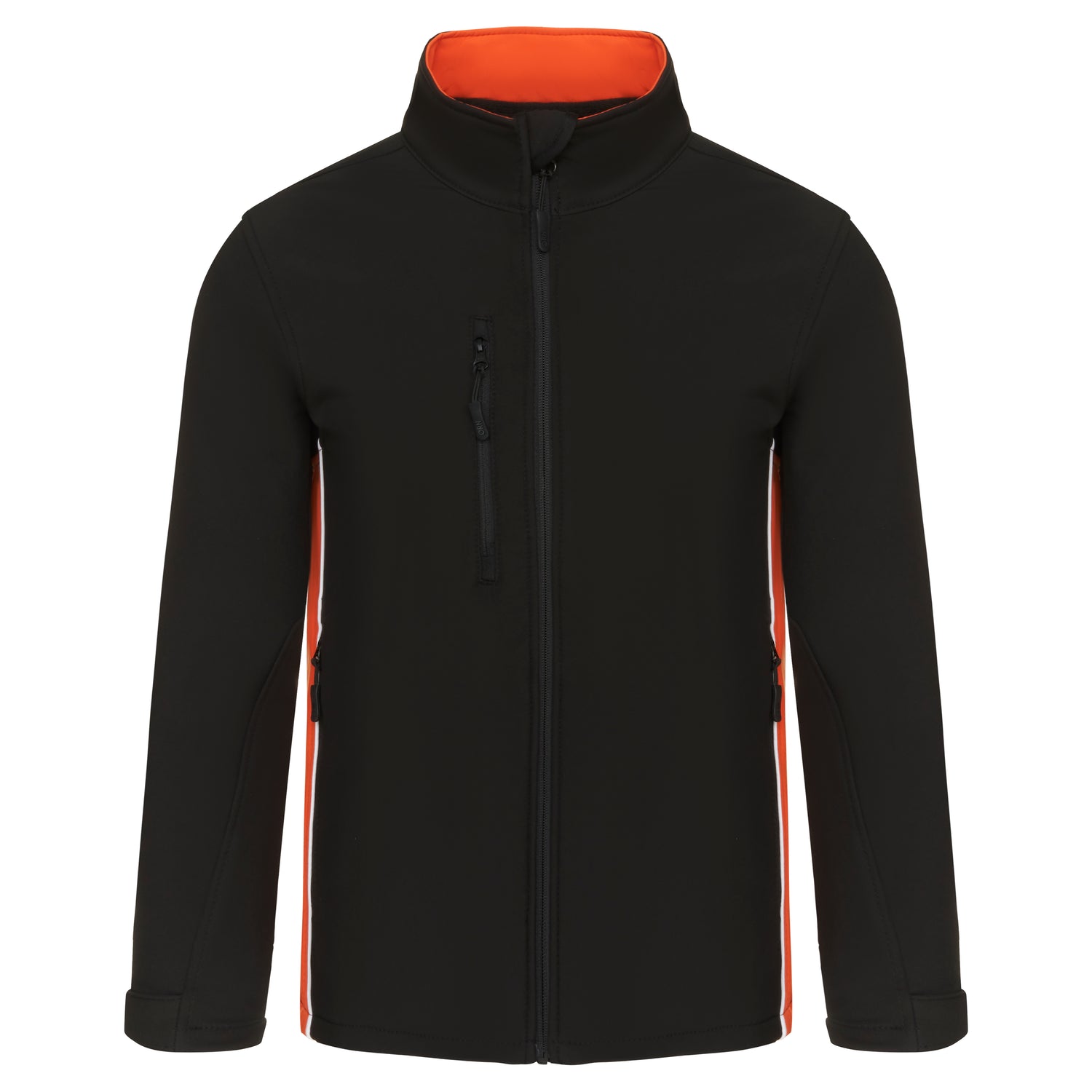 Black/Orange
