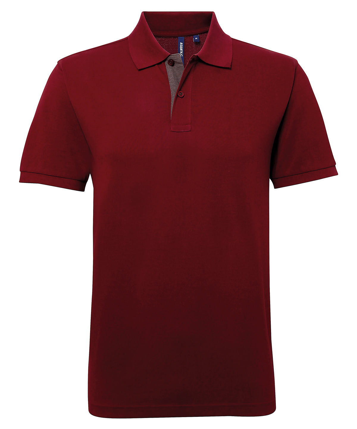 Men's classic fit contrast polo