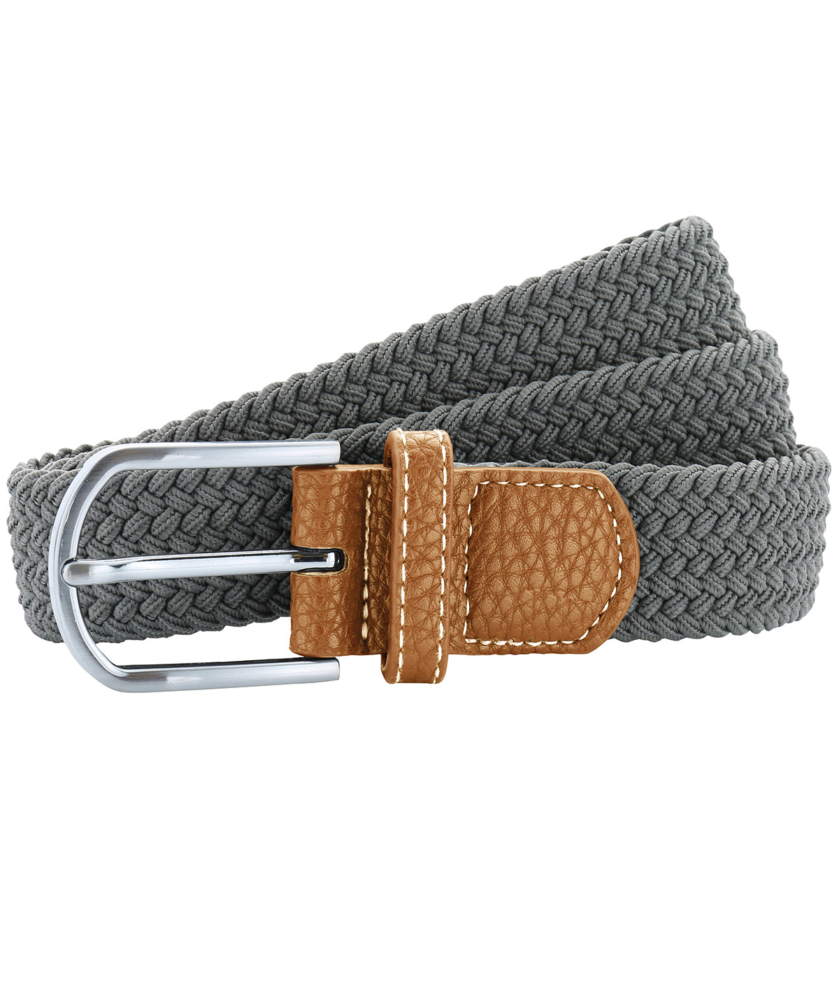 Braid stretch belt