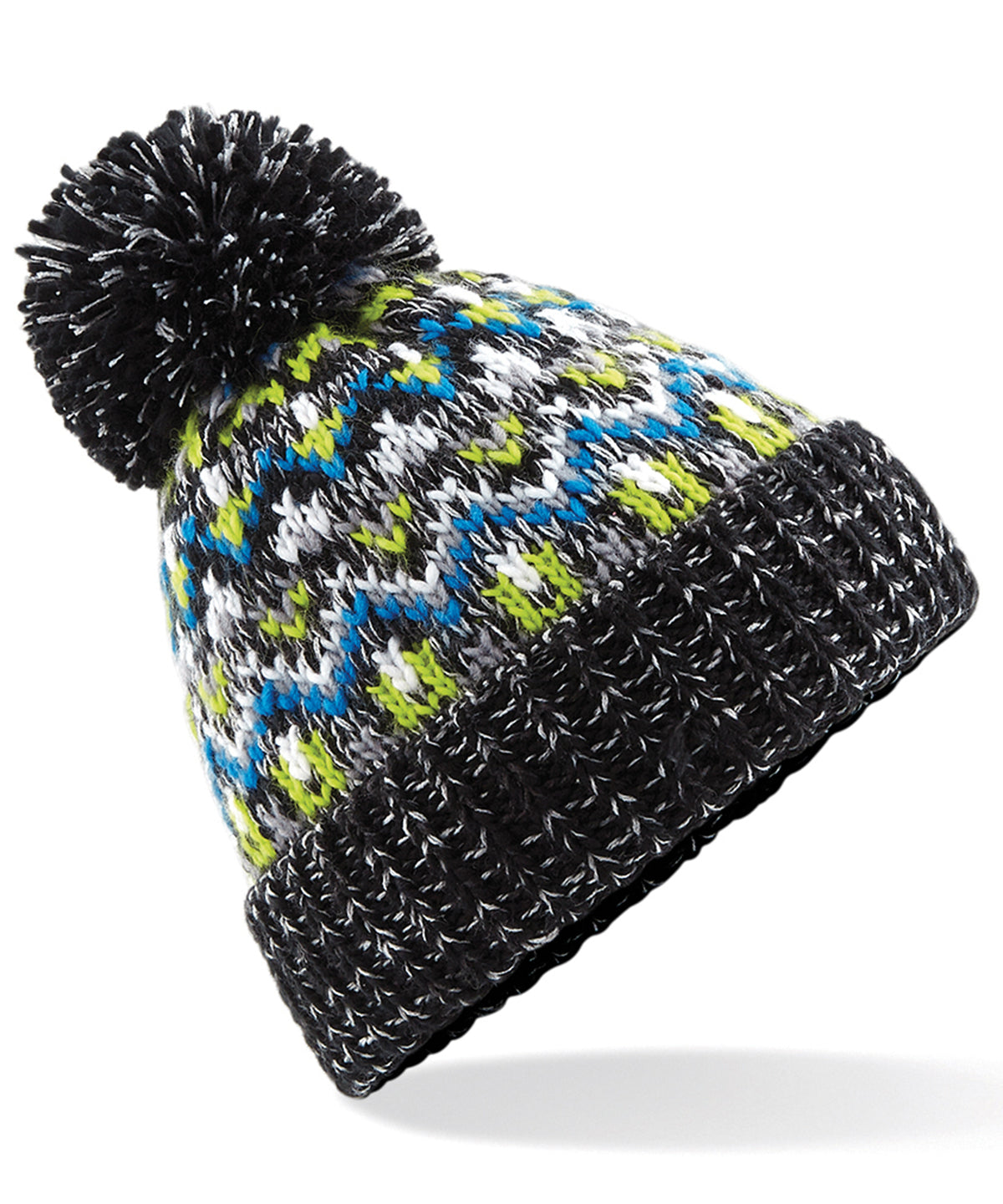 Blizzard bobble beanie