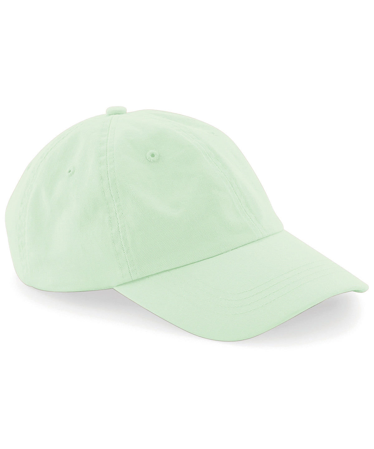 Low-profile 6-panel dad cap