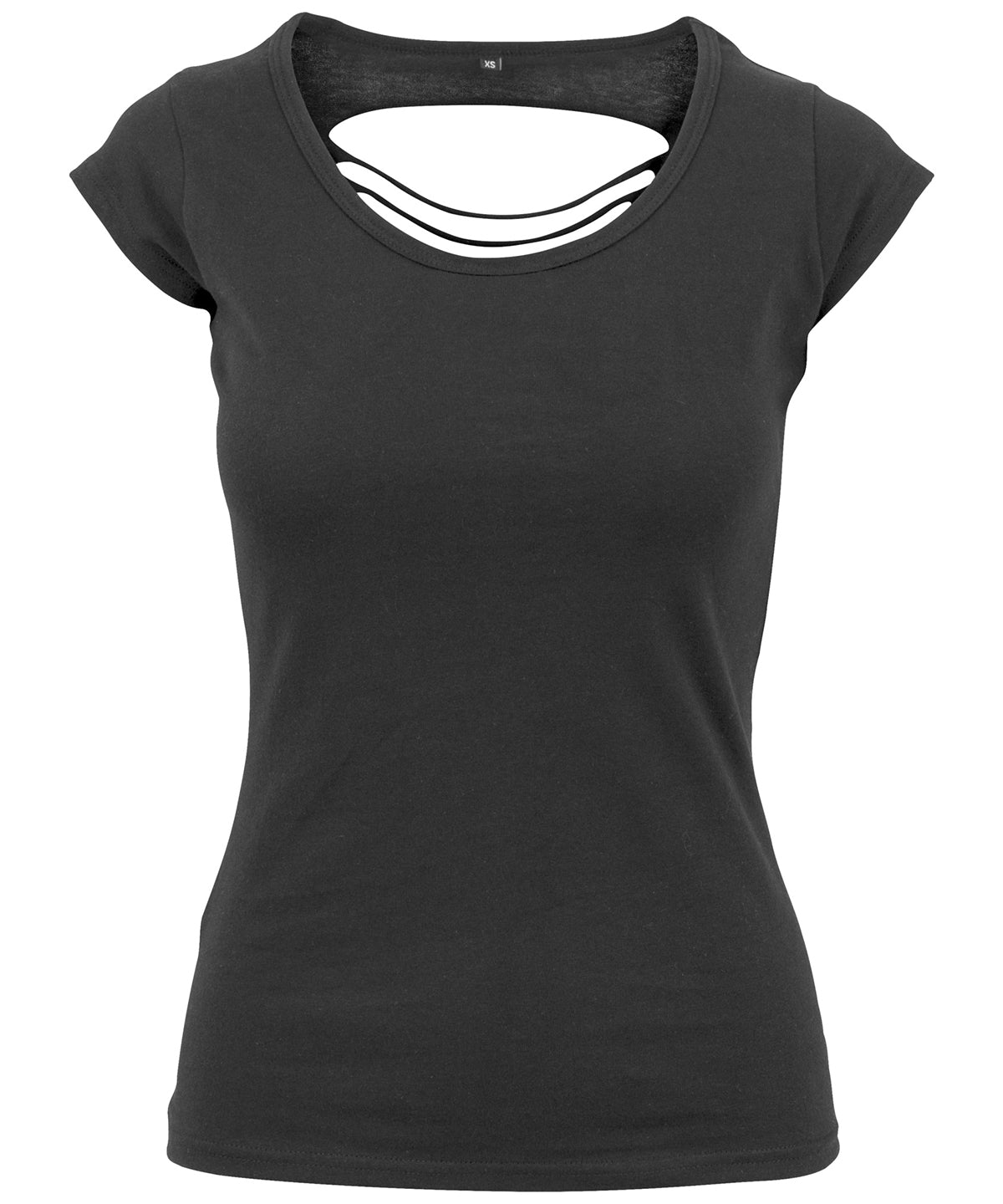 Women's back cut tee