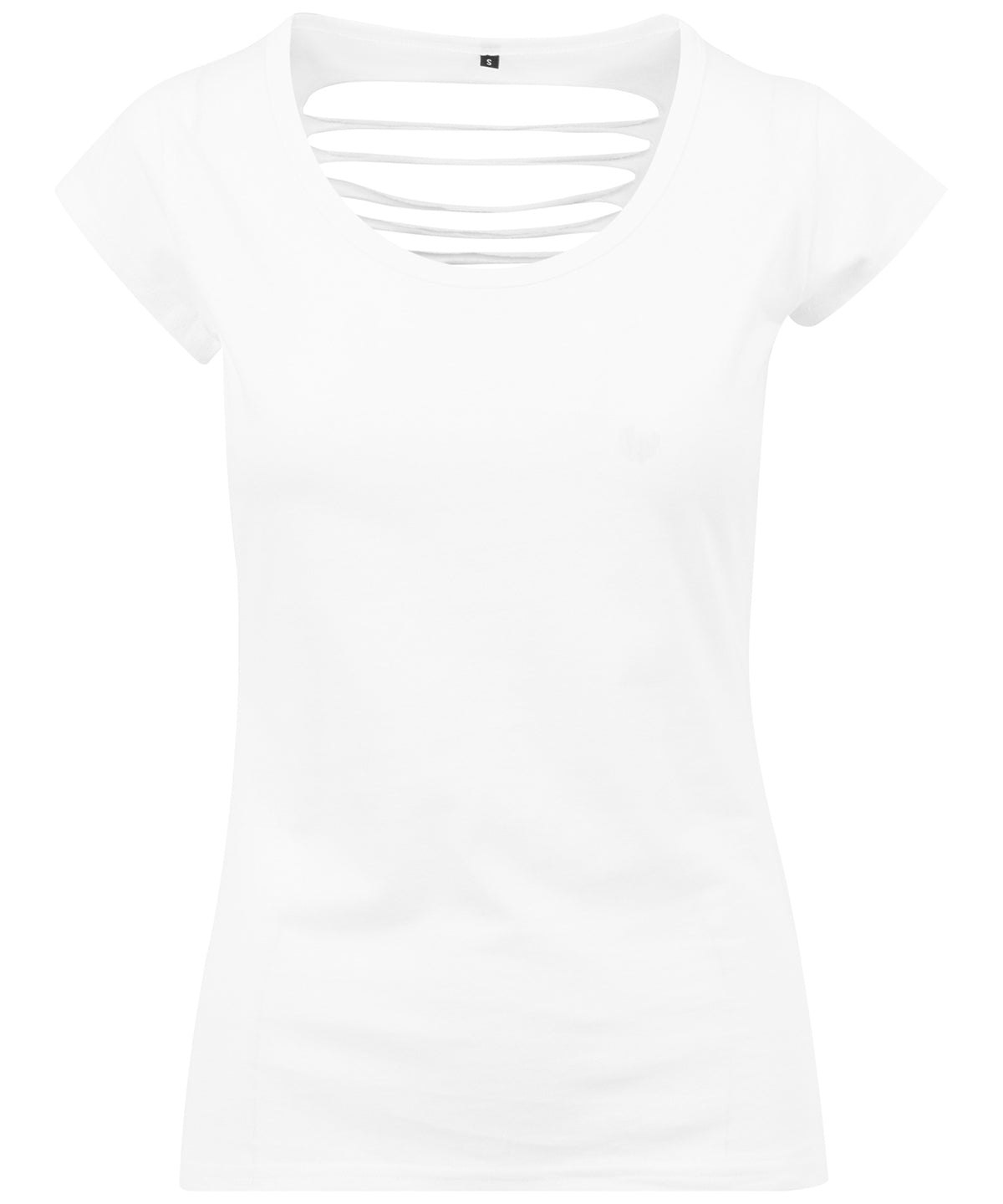 Women's back cut tee