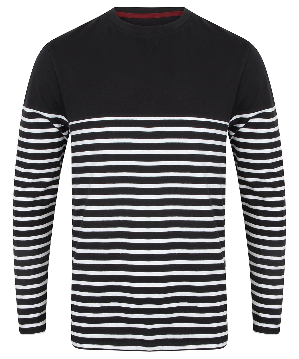 Long sleeve Breton striped T