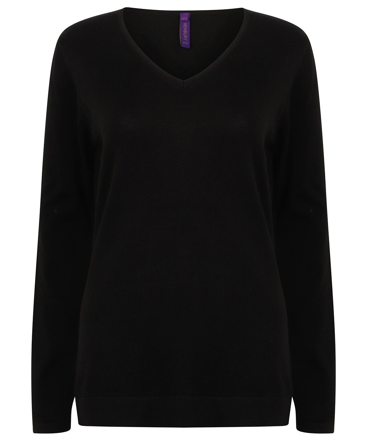 Women's 12 gauge v-neck jumper