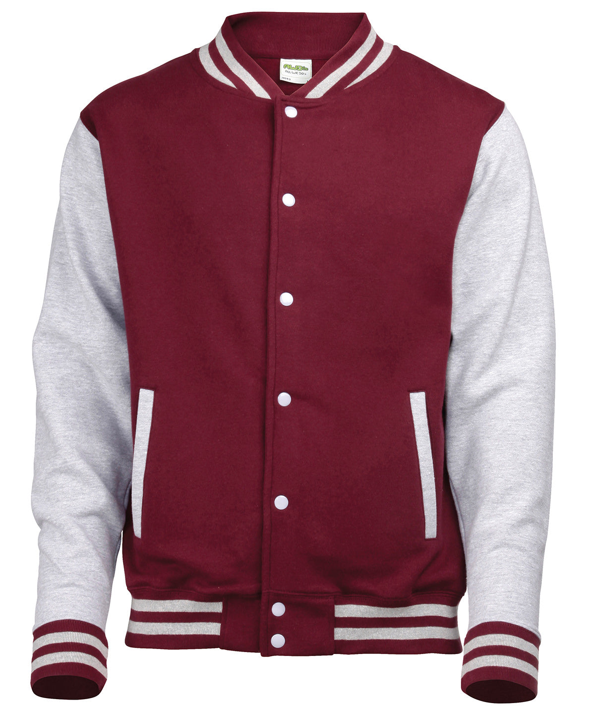 Burgundy/Heather Grey*