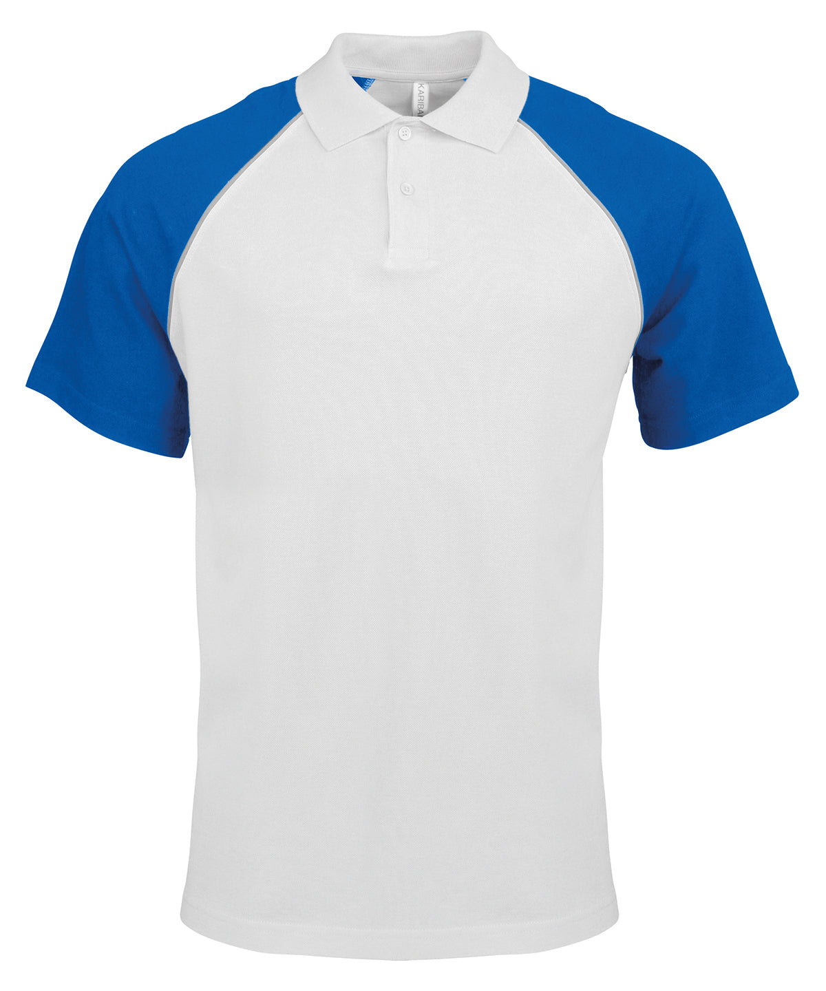 Polo baseball contrast polo shirt