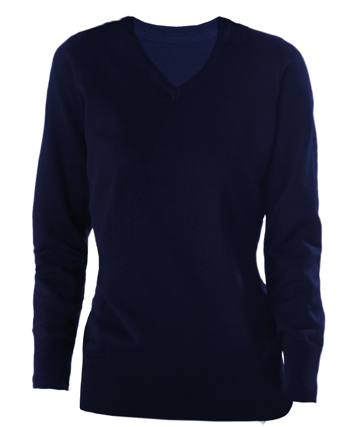 Ladies' V-neck jumper