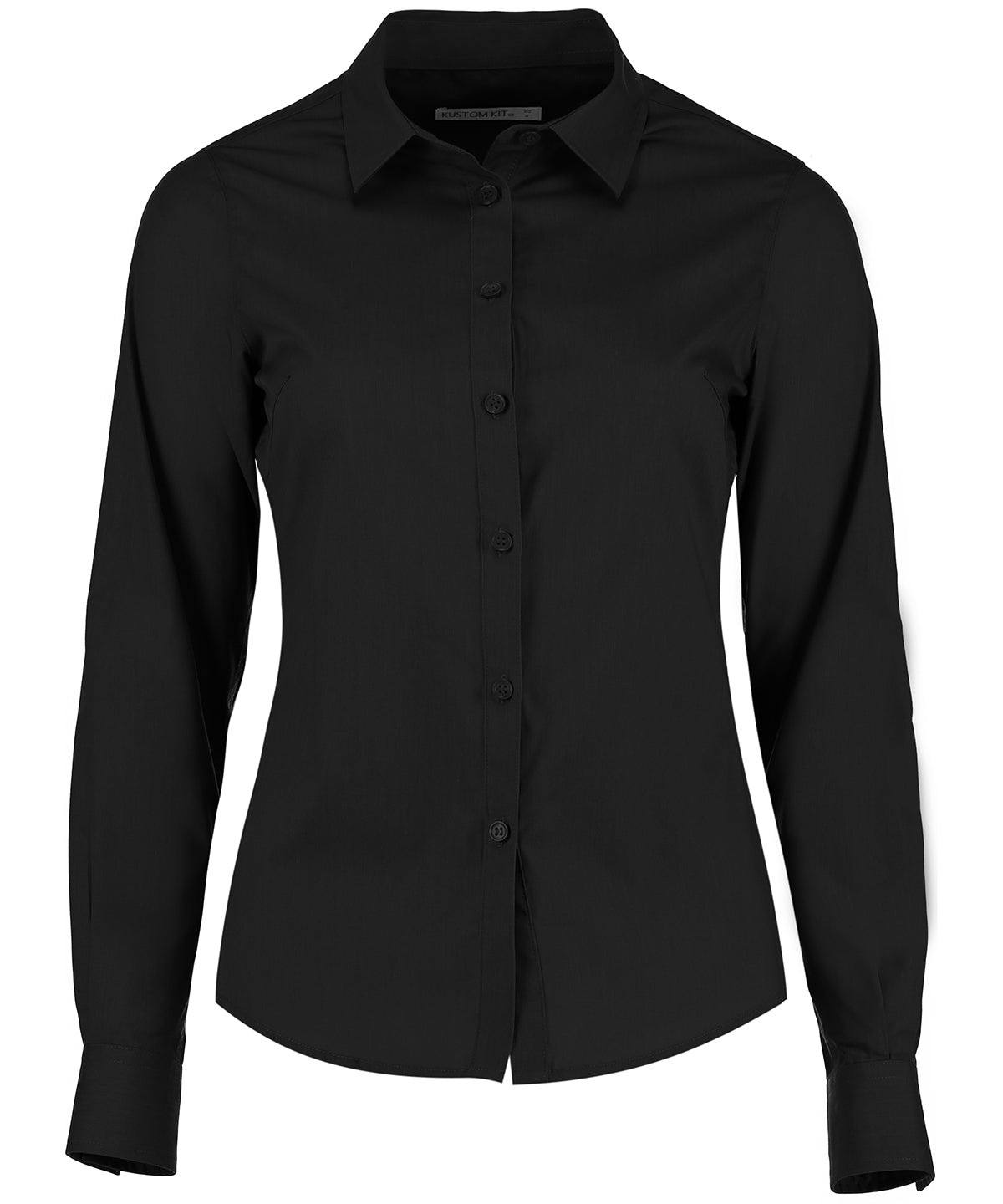 Women's poplin shirt long sleeve