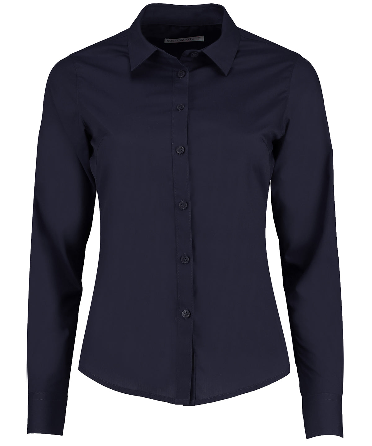 Women's poplin shirt long sleeve