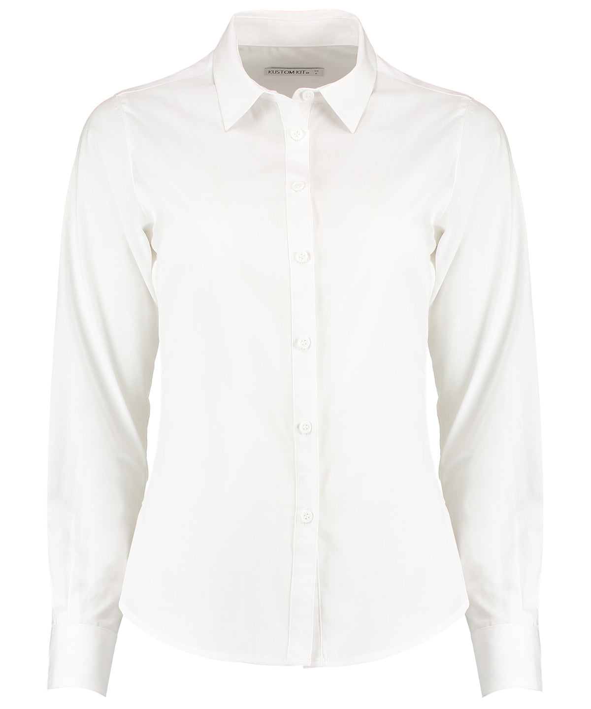 Women's poplin shirt long sleeve