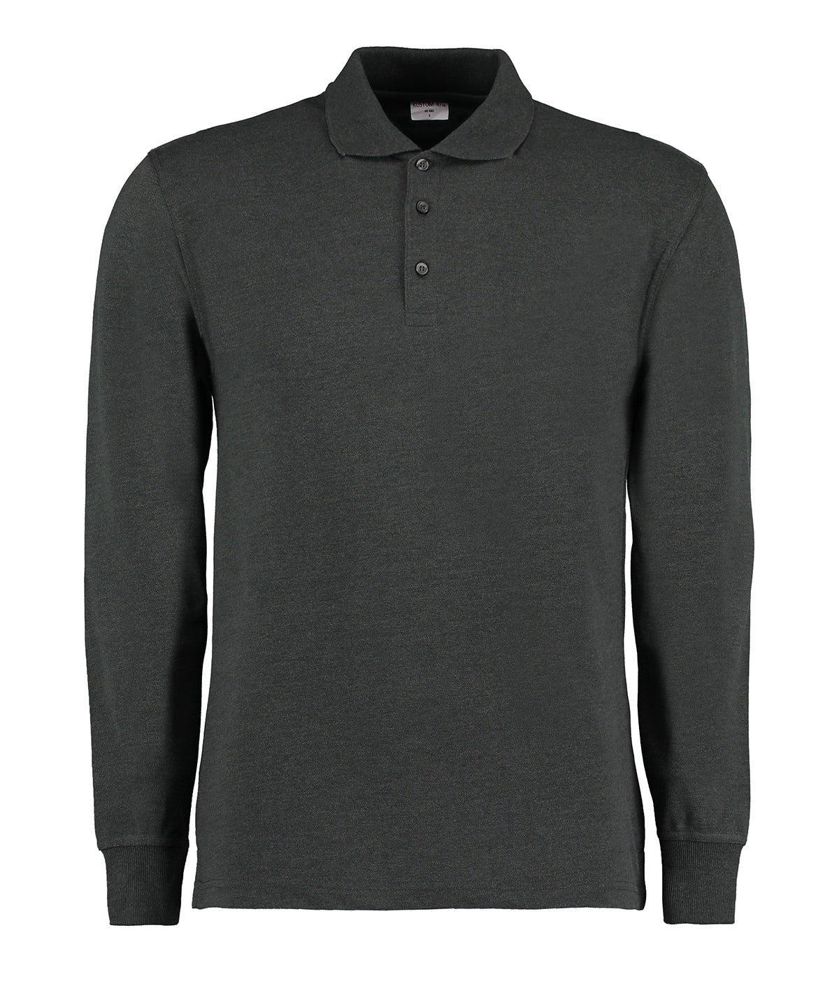 Piqué polo long-sleeved (classic fit)