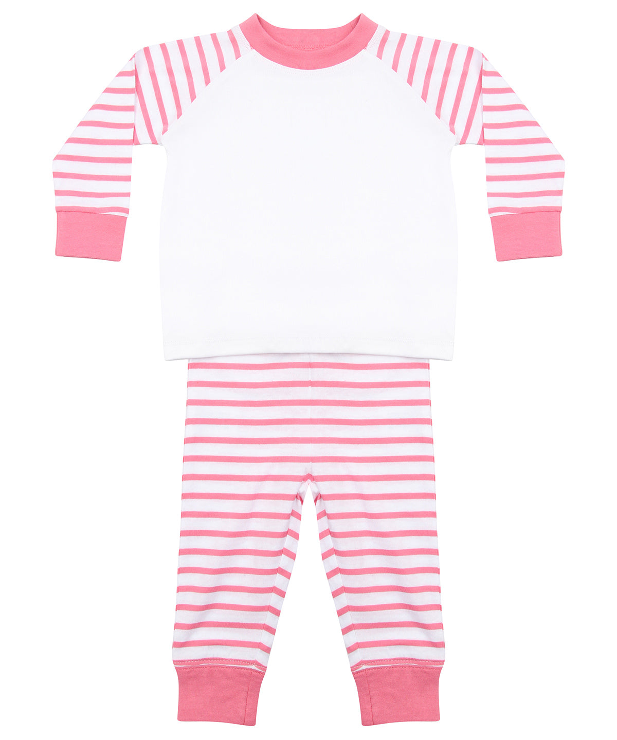 Pink Stripe/White