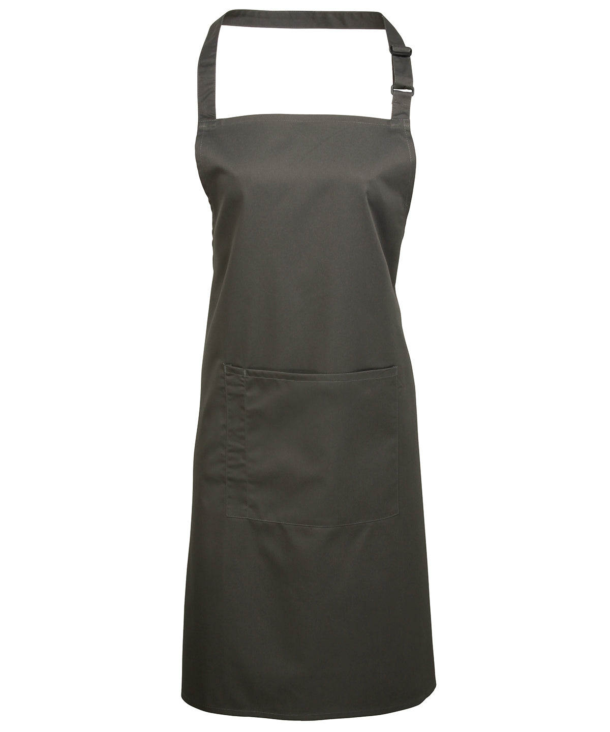 Colours bib apron with pocket