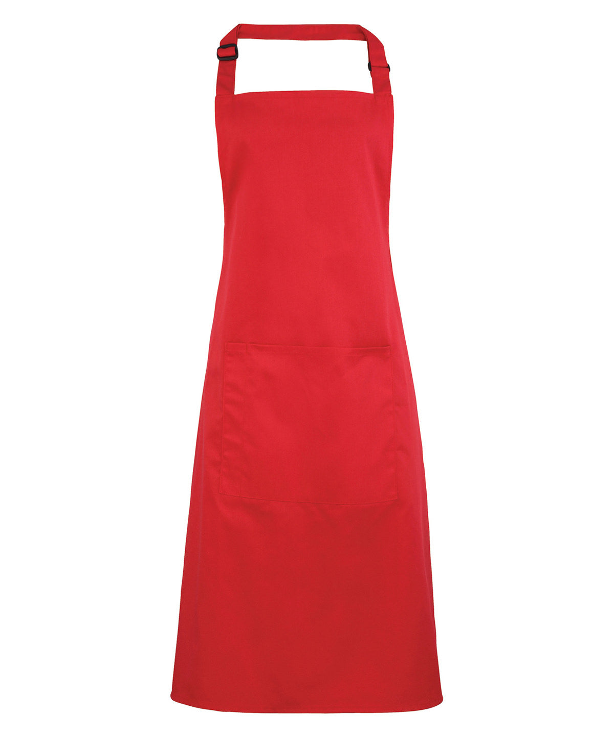 Colours bib apron with pocket