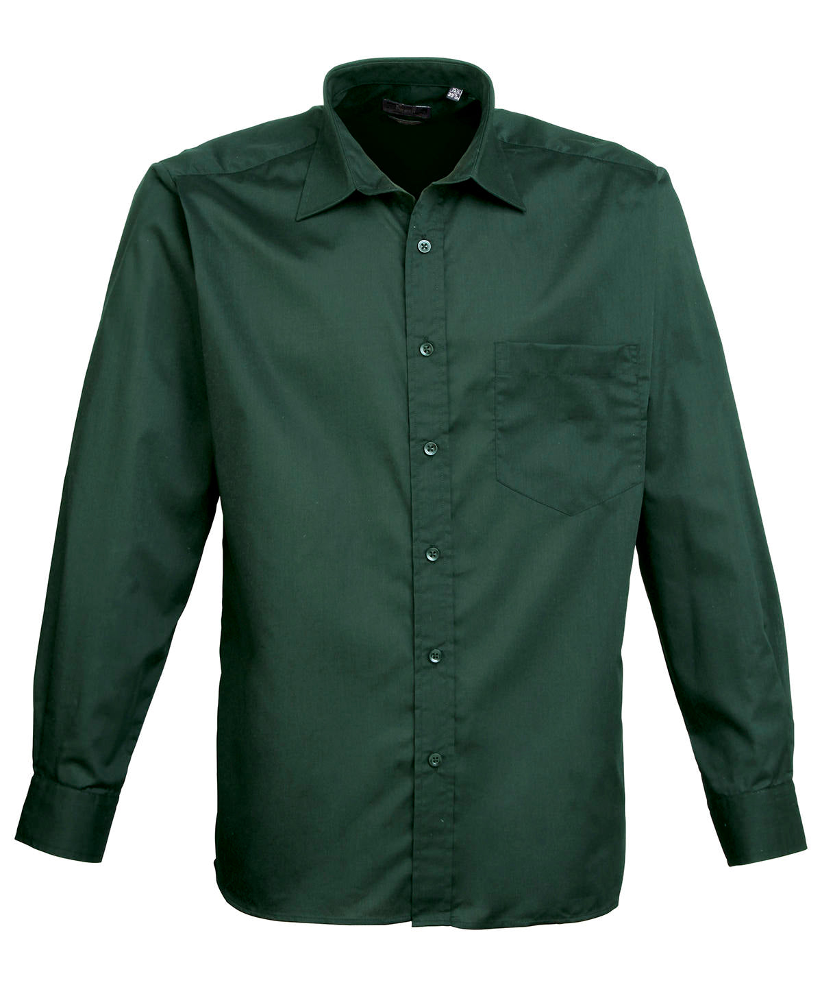 Long sleeve poplin shirt