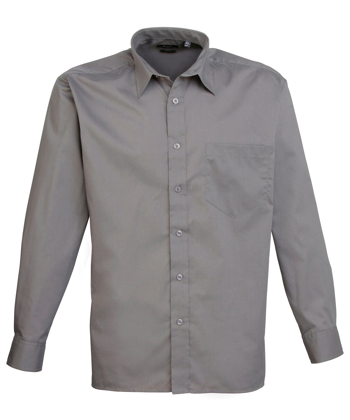 Long sleeve poplin shirt