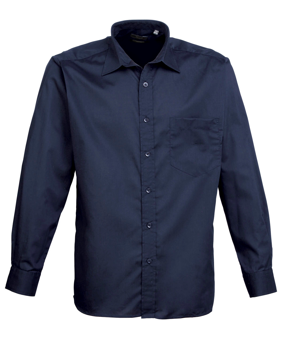 Long sleeve poplin shirt