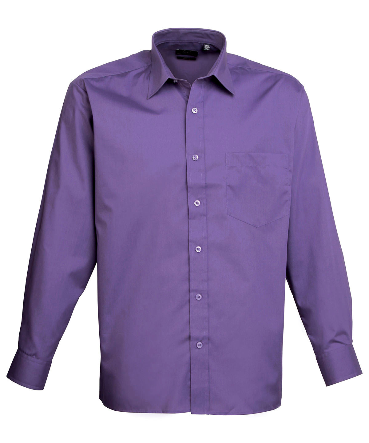 Long sleeve poplin shirt