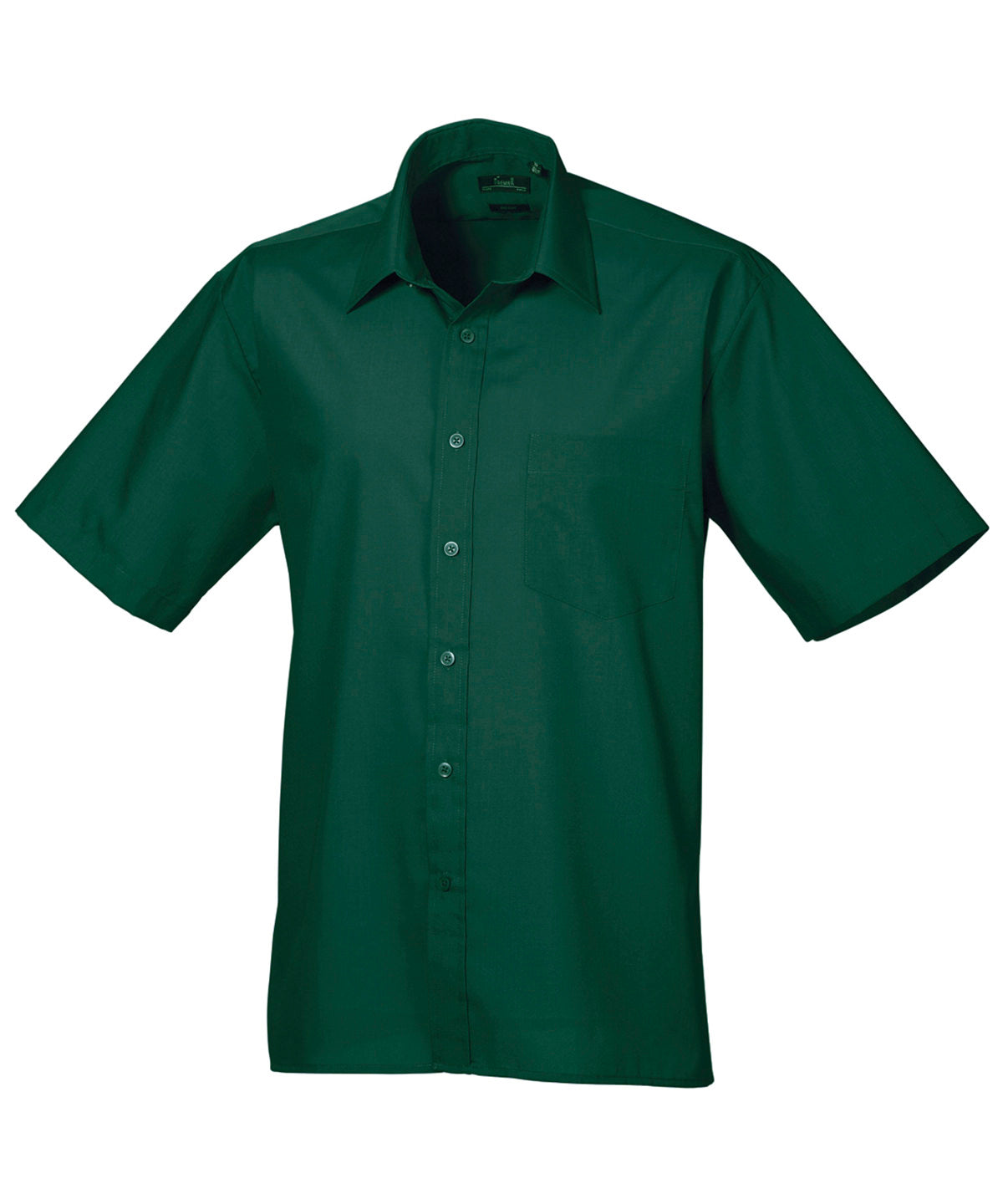 Short sleeve poplin shirt