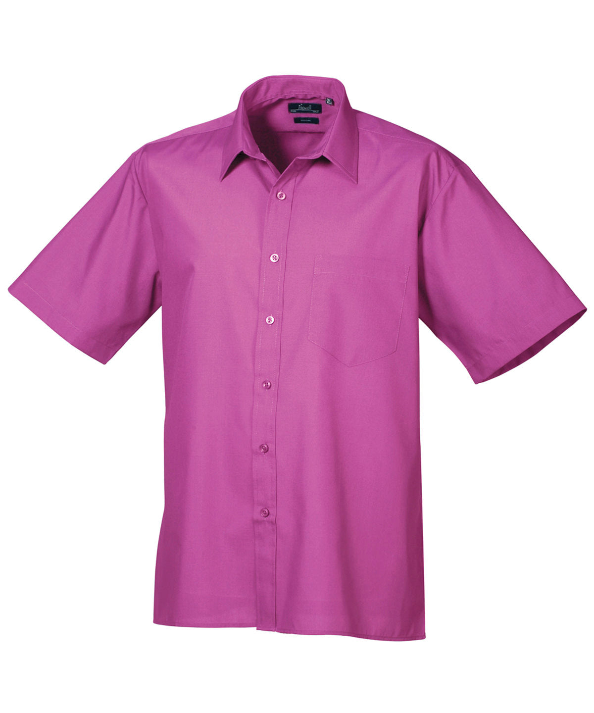 Short sleeve poplin shirt