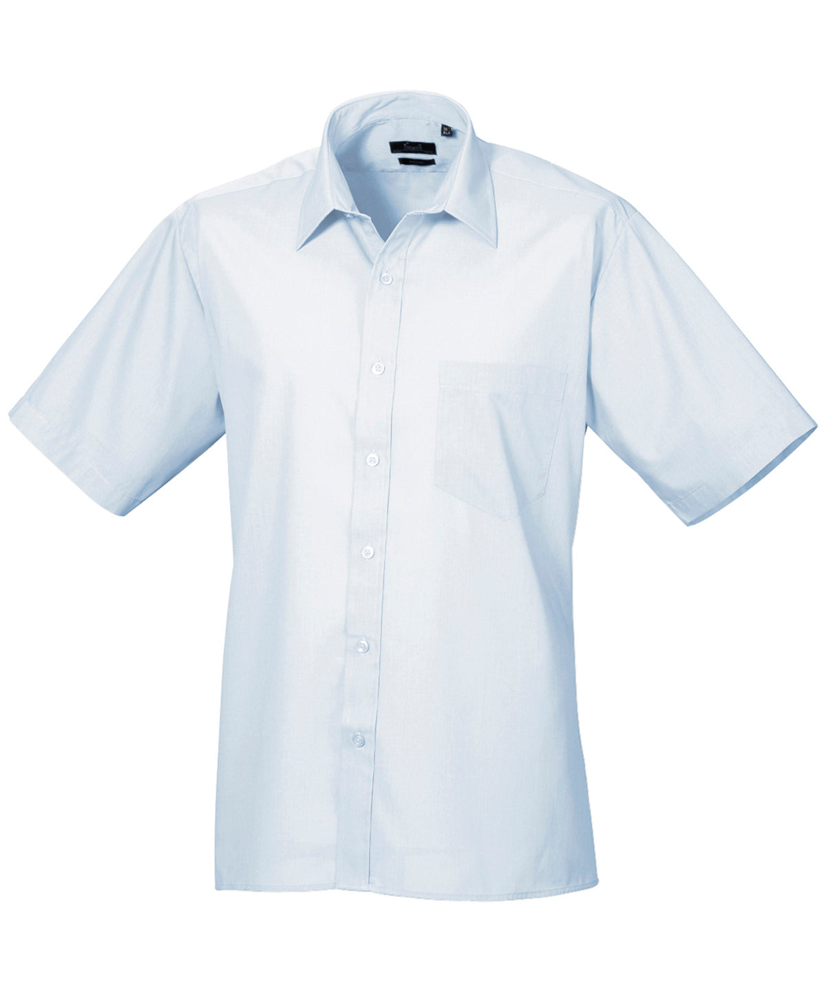 Short sleeve poplin shirt