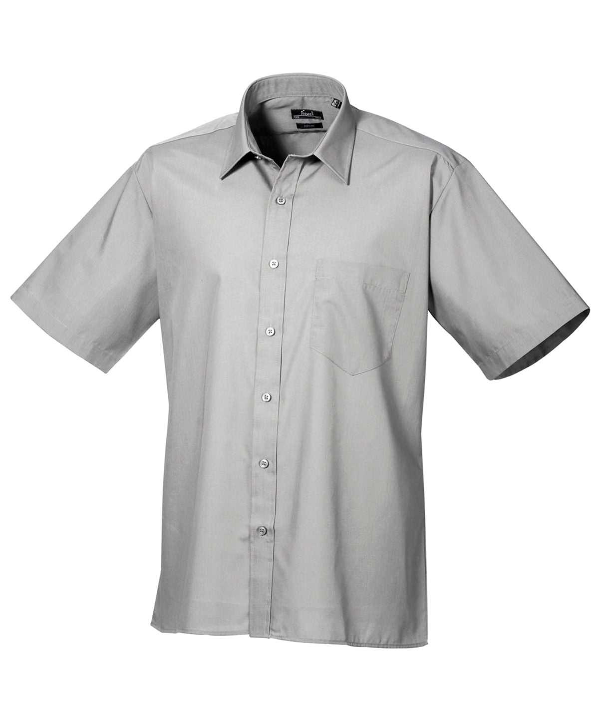 Short sleeve poplin shirt