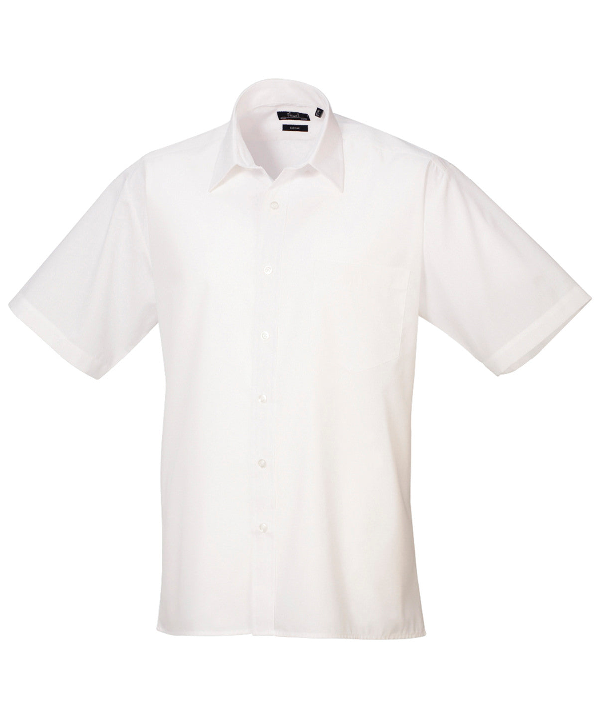 Short sleeve poplin shirt