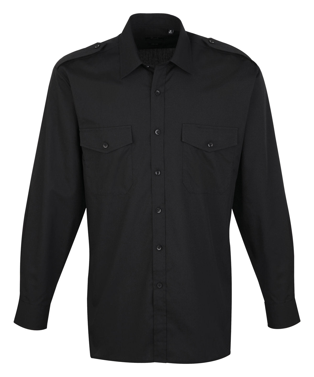 Long sleeve pilot shirt