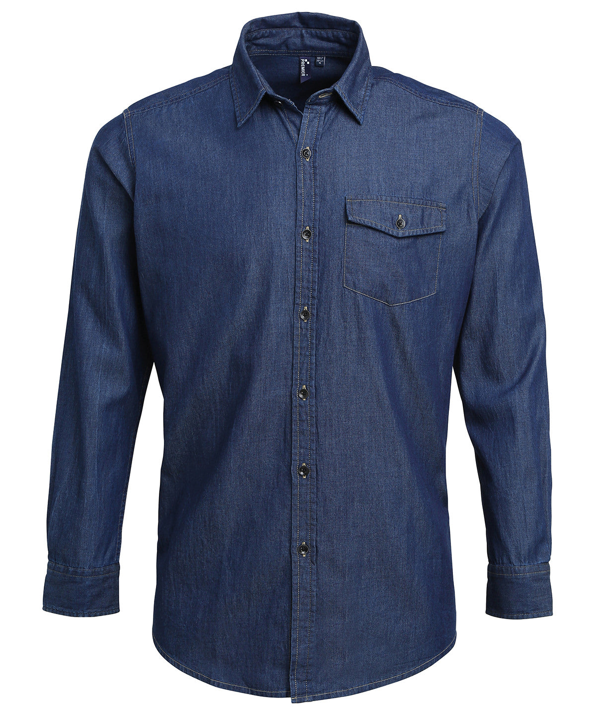 Jeans stitch denim shirt