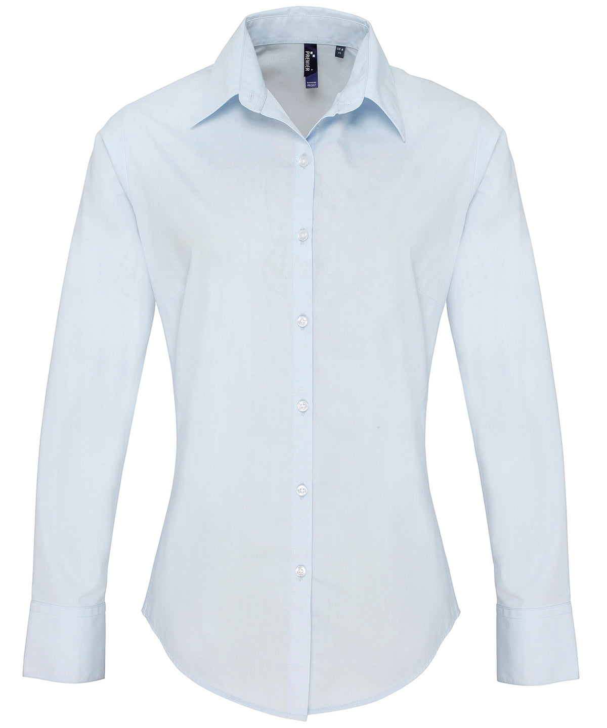 Women's supreme poplin long sleeve shirt