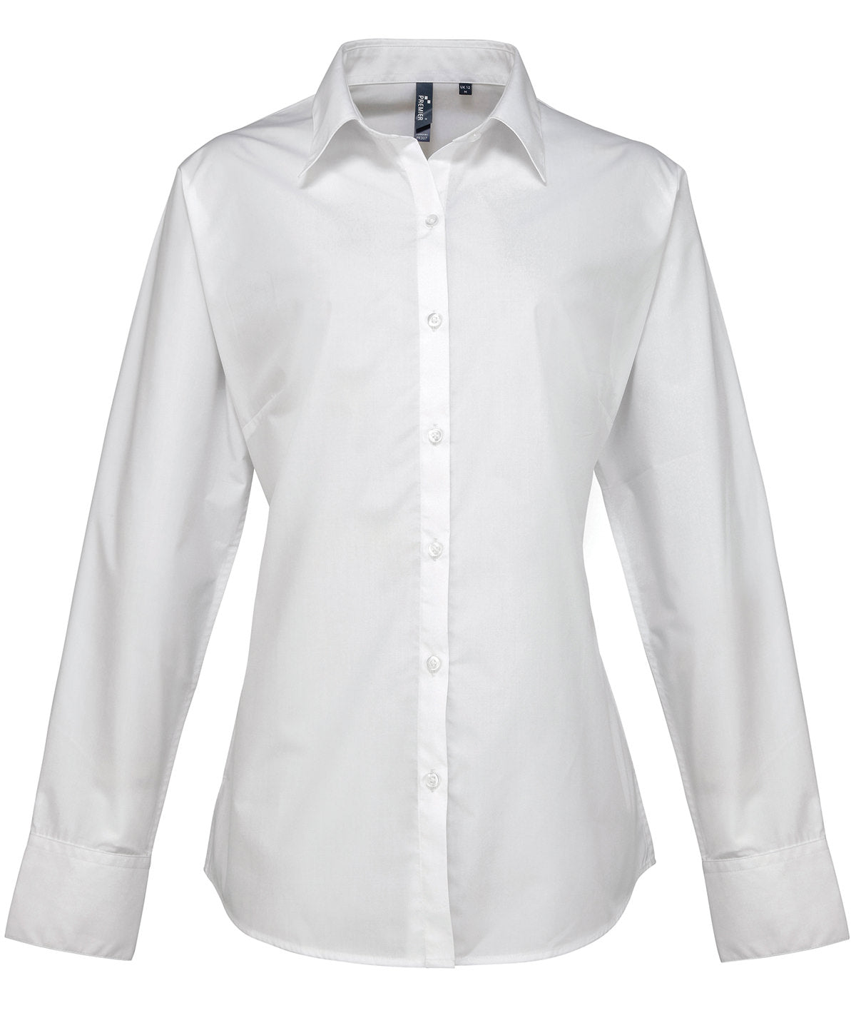 Women's supreme poplin long sleeve shirt