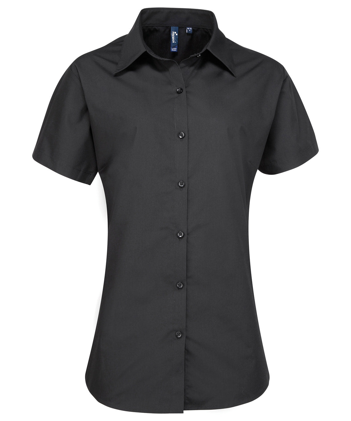 Women's supreme poplin short sleeve shirt