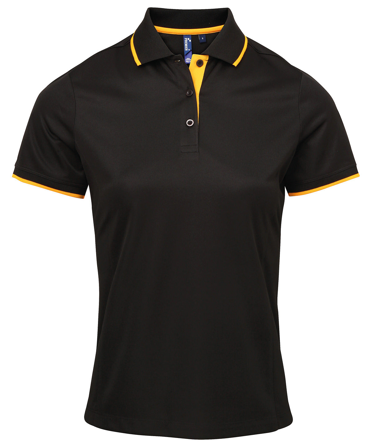 Women's contrast Coolchecker® polo