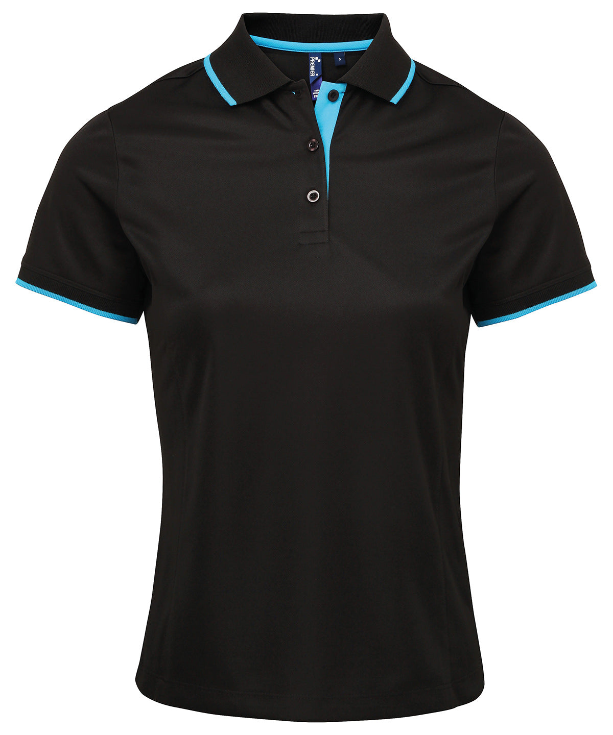 Women's contrast Coolchecker® polo