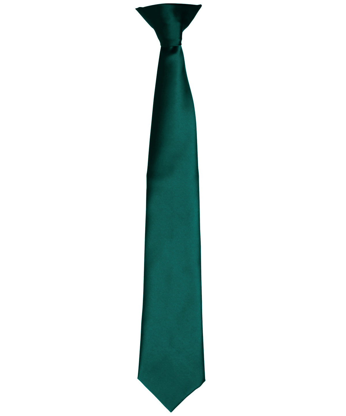 'Colours' satin clip tie