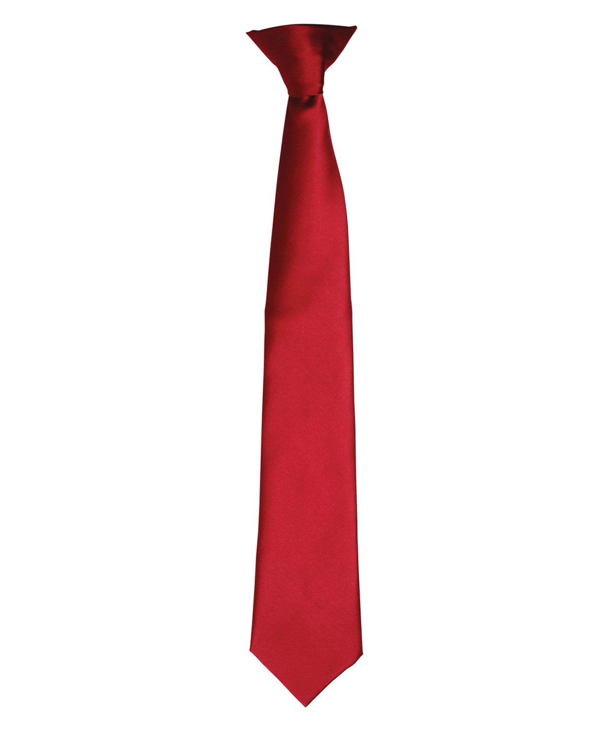 'Colours' satin clip tie