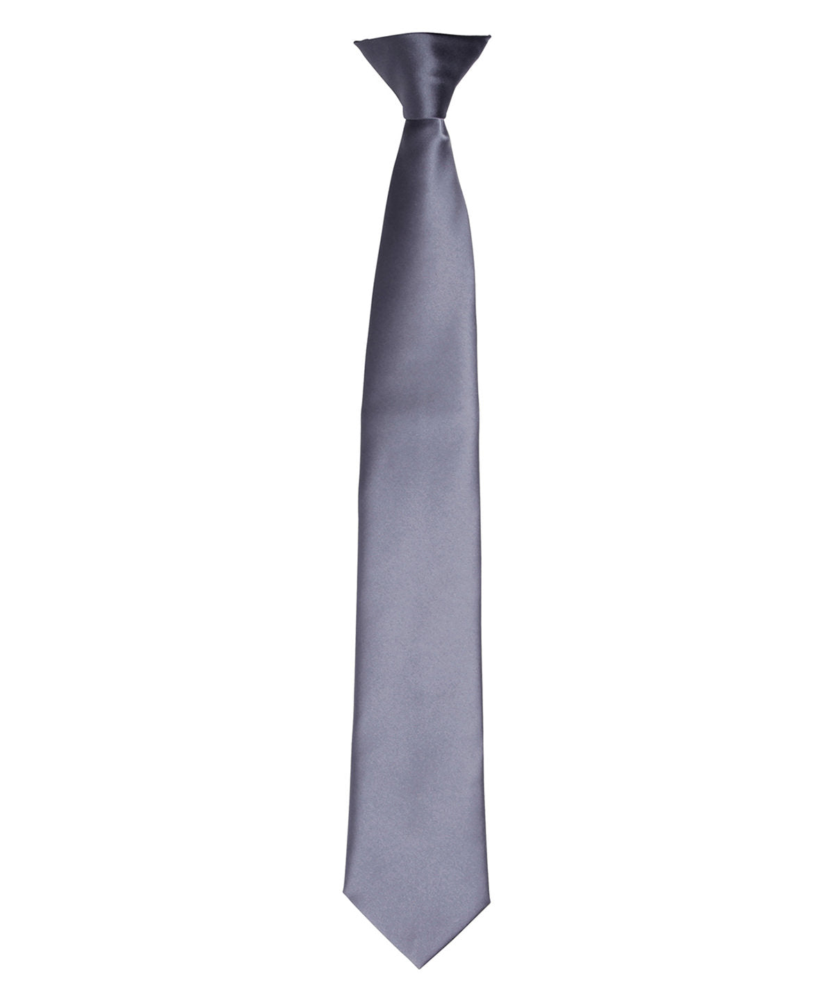 'Colours' satin clip tie