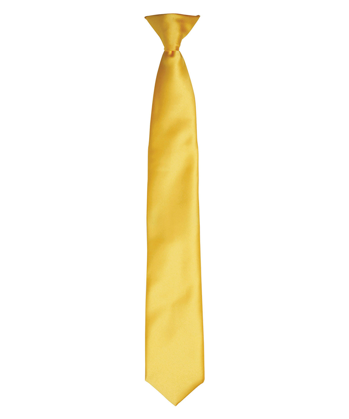 'Colours' satin clip tie