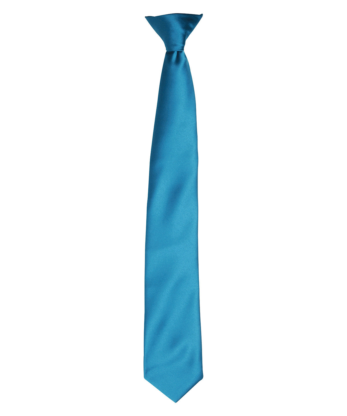 'Colours' satin clip tie