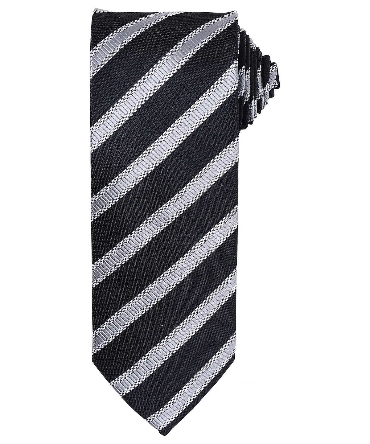 Waffle stripe tie