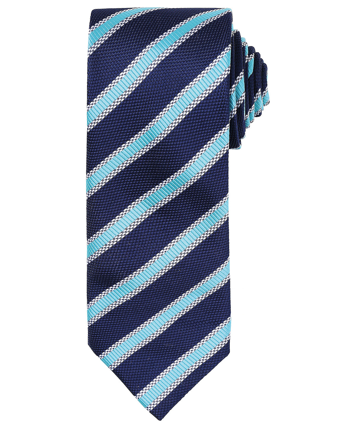 Waffle stripe tie