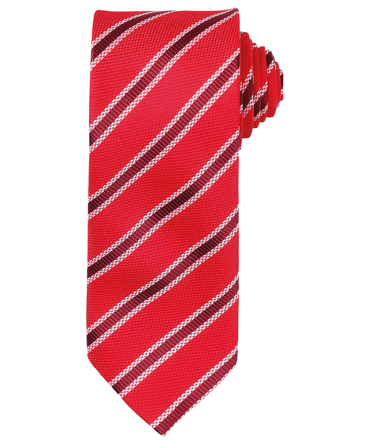 Waffle stripe tie