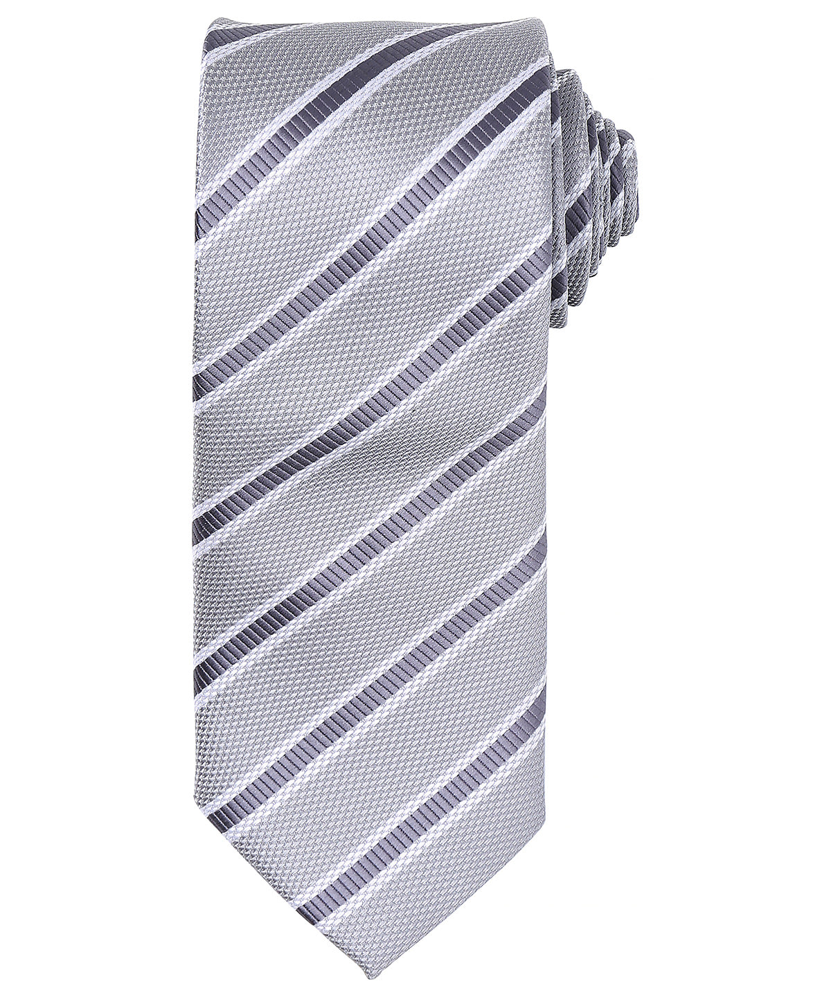 Waffle stripe tie