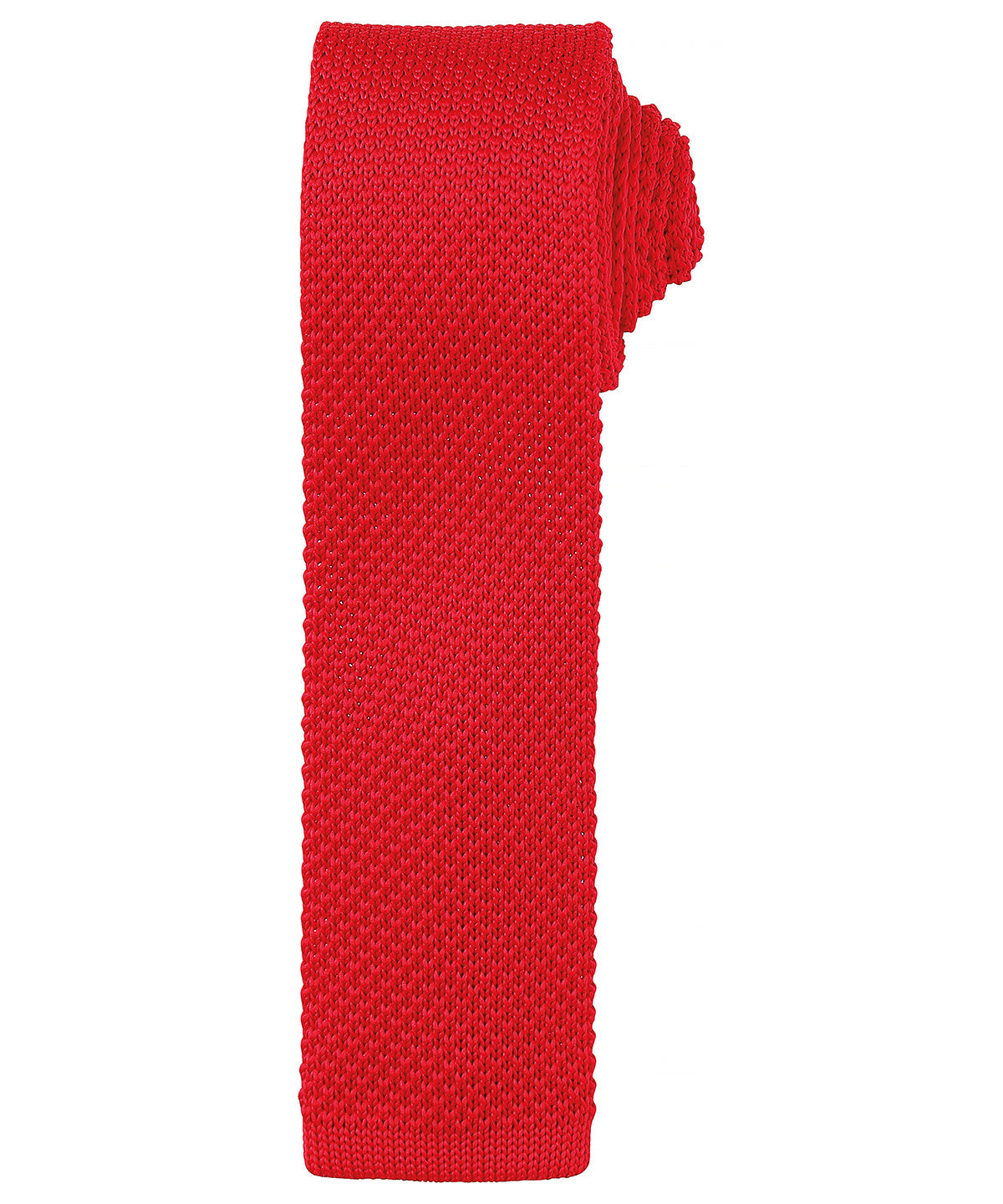 Slim knitted tie