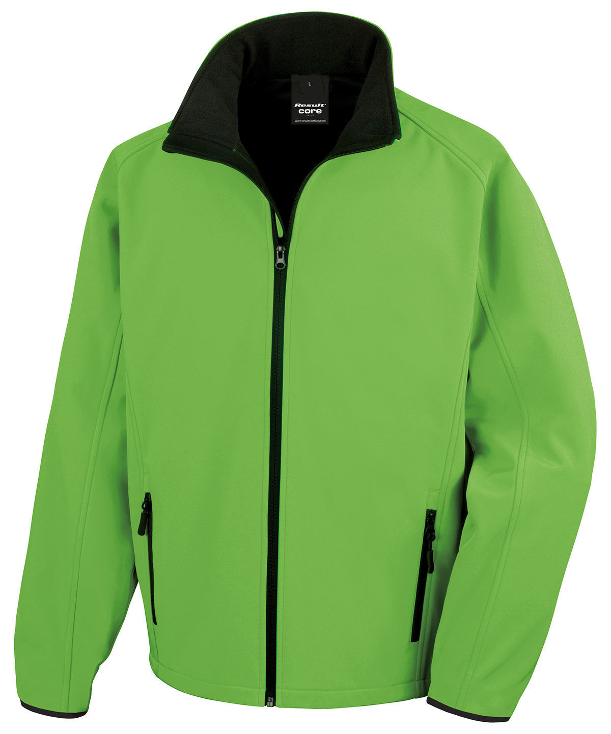 Core printable softshell jacket