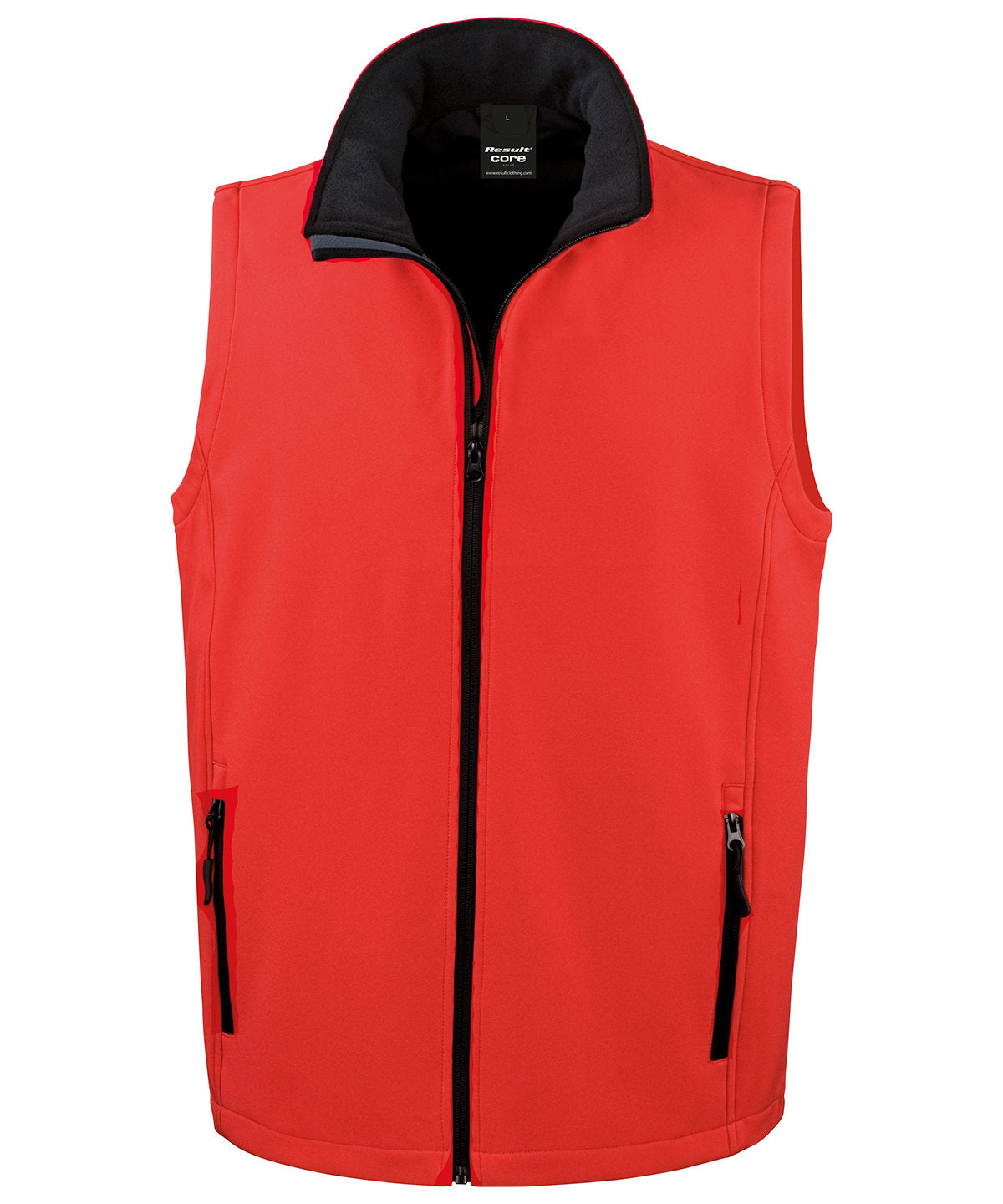 Printable softshell bodywarmer