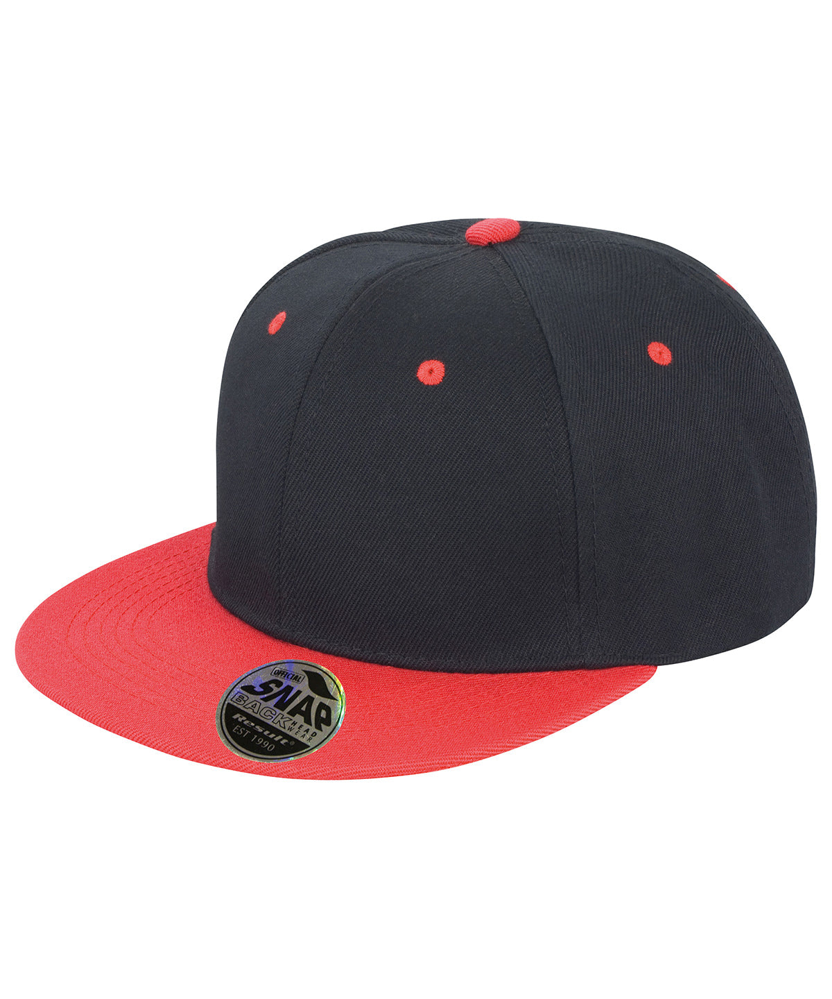 Bronx original flat peak snapback dual colour cap